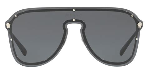 Versace™ VE2180 100087 44 Silver Sunglasses .